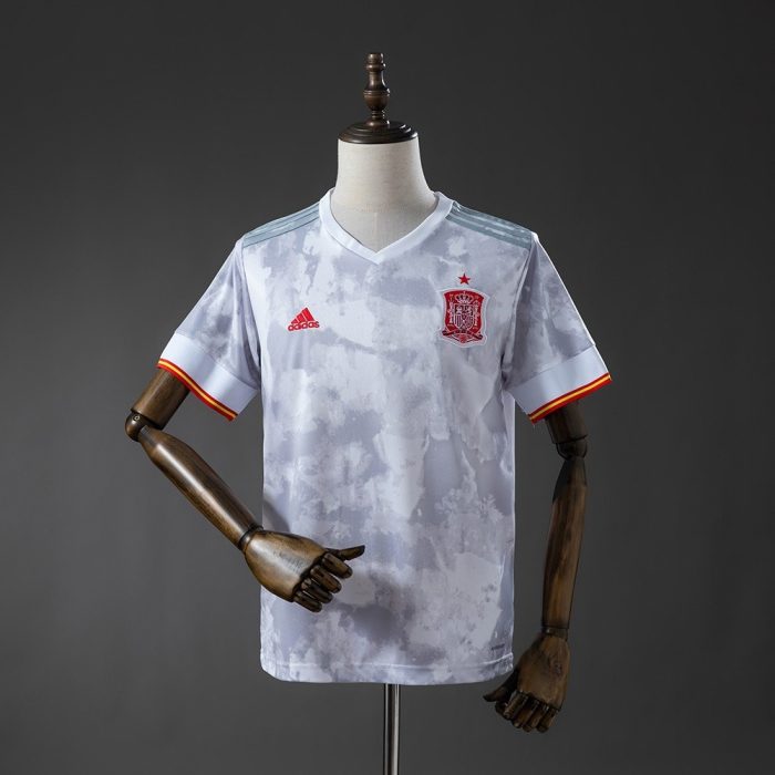 Spain 2021 Away Retro Jersey - 图片 2