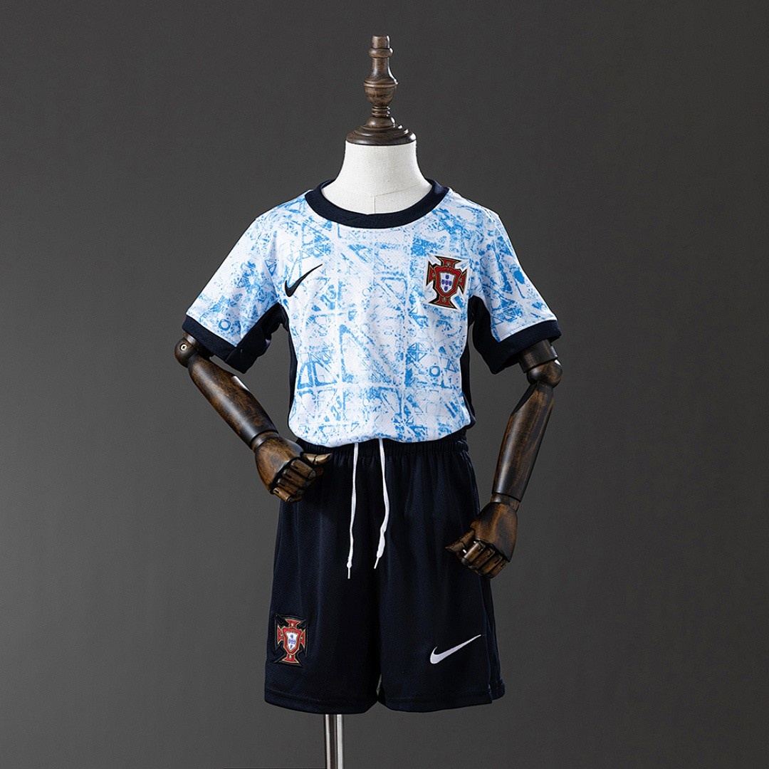 Portugal 2024 Away Kids Jersey