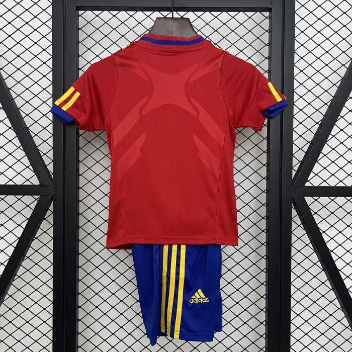 Spain 2010 Home Kids Jersey - 图片 3