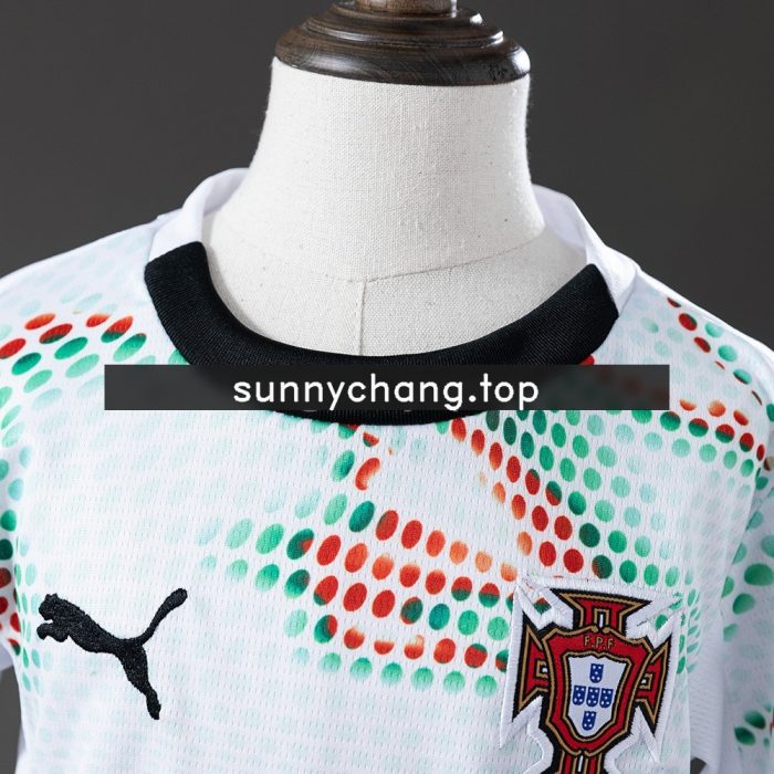 Portugal 2024 Away Kids Jersey - 图片 6