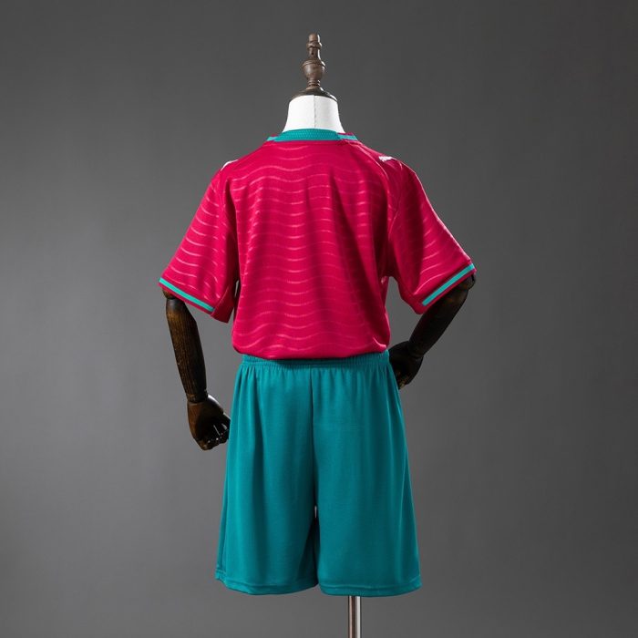 Portugal 2026 Home Kids Kit Jersey - 图片 2