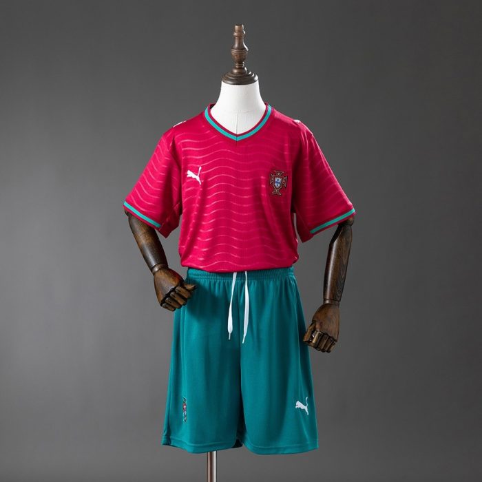 Portugal 2026 Home Kids Kit Jersey - 图片 3