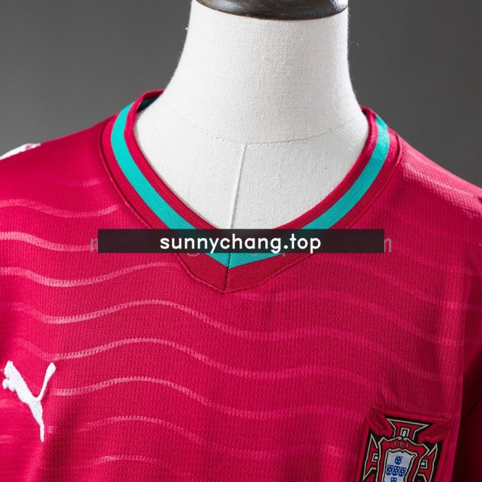 Portugal 2026 Home Kids Kit Jersey - 图片 7