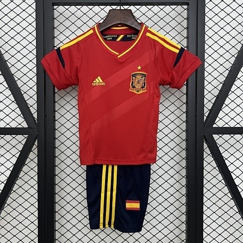 Spain 2012 Home Kids Jersey