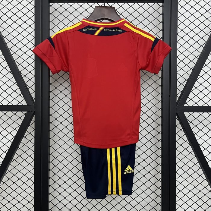 Spain 2012 Home Kids Jersey - 图片 3