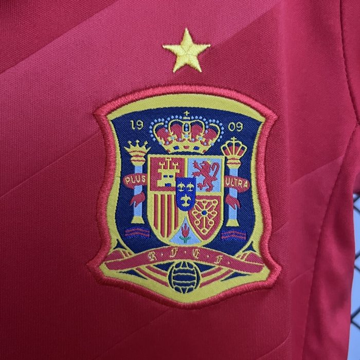 Spain 2012 Home Kids Jersey - 图片 5