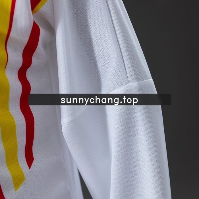 Spain 1996 Away Retro Long Sleeve Jersey - 图片 5