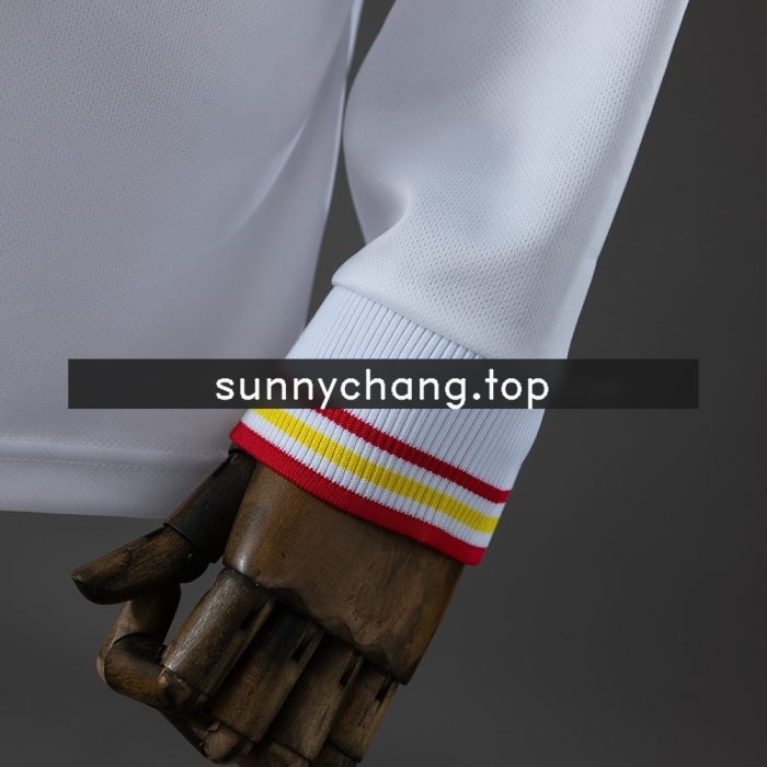 Spain 1996 Away Retro Long Sleeve Jersey - 图片 7