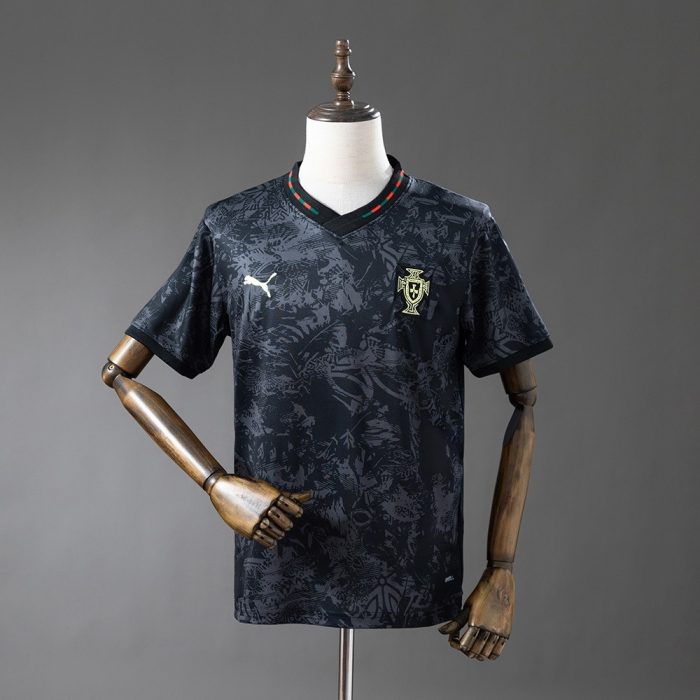 Portugal 2026 Commemorative Edition Black Jersey - 图片 2