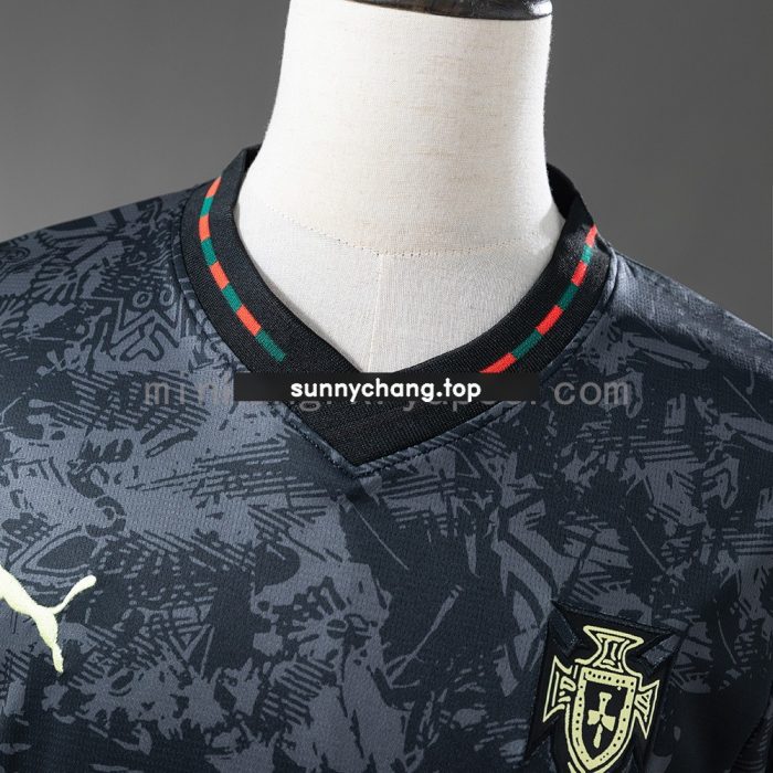 Portugal 2026 Commemorative Edition Black Jersey - 图片 9