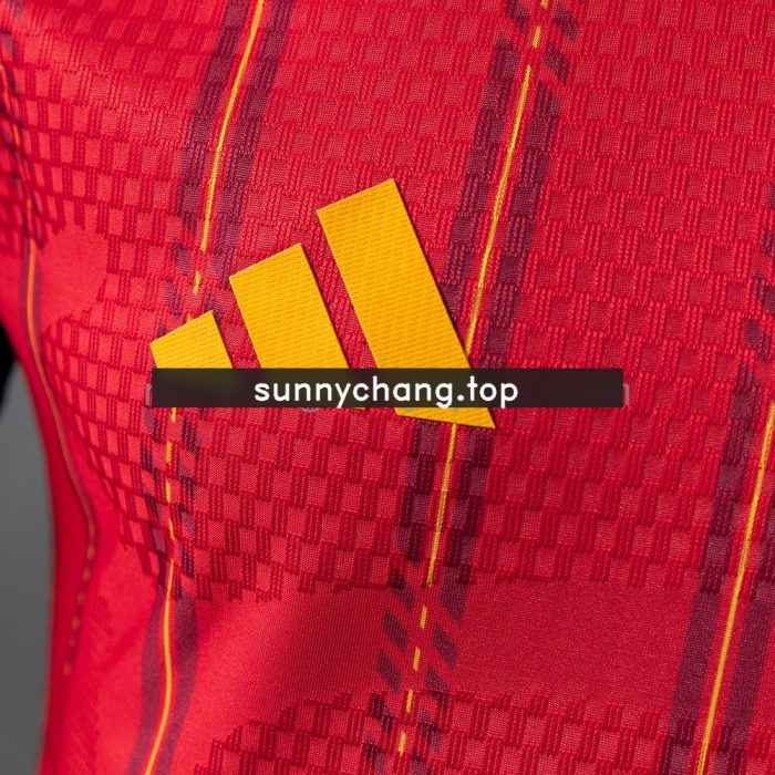 Spain 2026 Home Long-Sleeve Player Version Jersey - 图片 7
