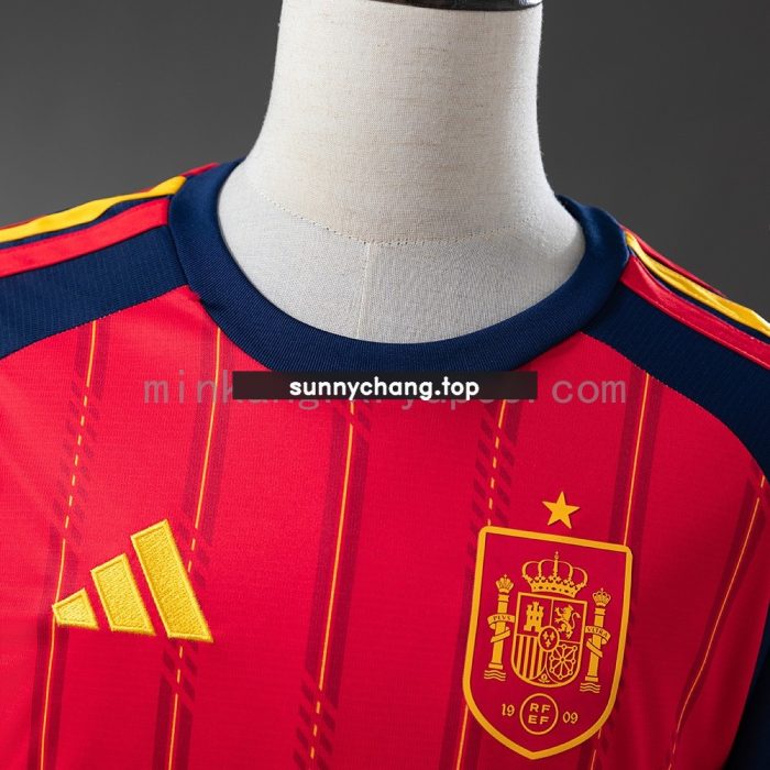 Spain 2026 Home Long-Sleeve Jersey - 图片 8