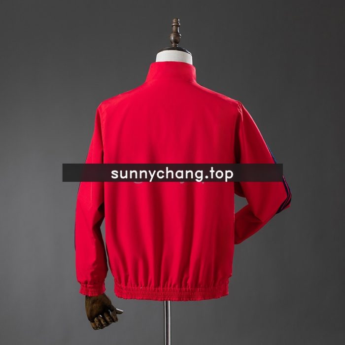 Spain 2026 Reversible Jacket Windbreaker - Red & Blue - 图片 5