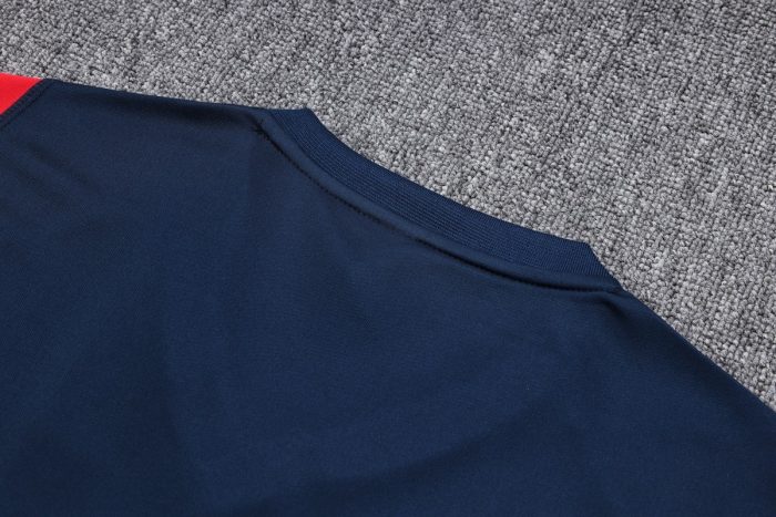 Spain 23-24 Blue Short Sleeve Training Suit - 图片 4