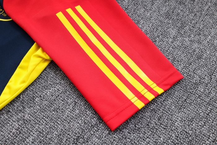 Spain 23-24 Blue Short Sleeve Training Suit - 图片 5