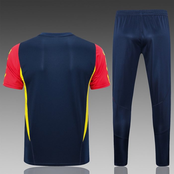 Spain 23-24 Blue Short Sleeve Training Suit - 图片 7