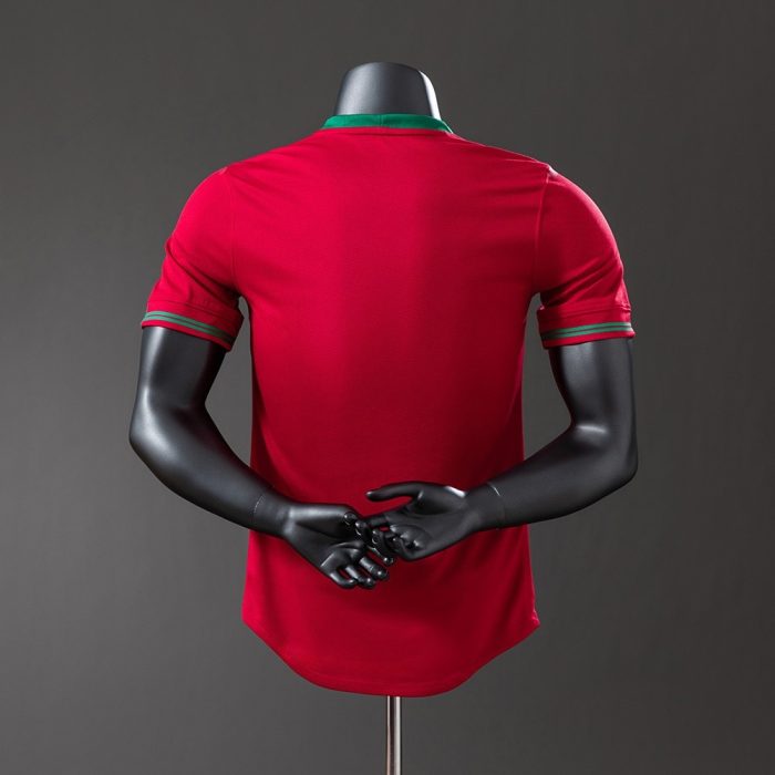 Portugal 2012 Home Player Version Retro Jersey - 图片 7