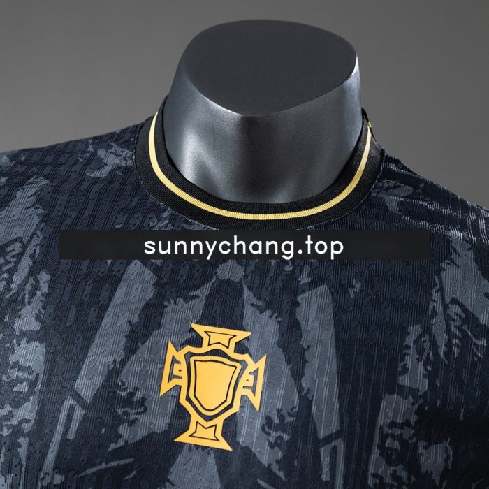 Portugal 2026 Special Edition Player Version Black Jersey - 图片 9