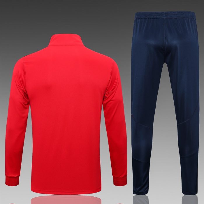 Spain 22/23 Red Long Zip Jacket - 图片 2