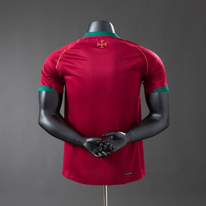 Portugal 2006 Home Retro Player Version Jersey - 图片 2