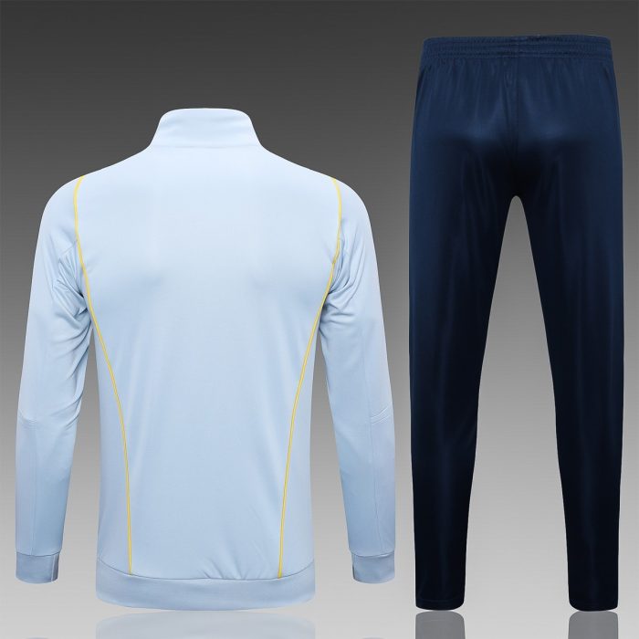Spain 22/23 Light Blue Long Zip Jacket - 图片 7