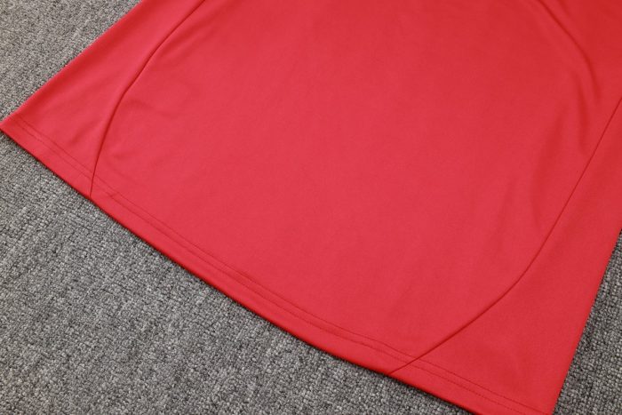 Spain 24-25 Red Half-Zip Jacket - 图片 3