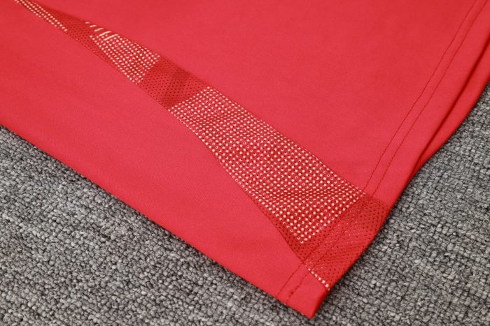 Spain 24-25 Red Half-Zip Jacket - 图片 4