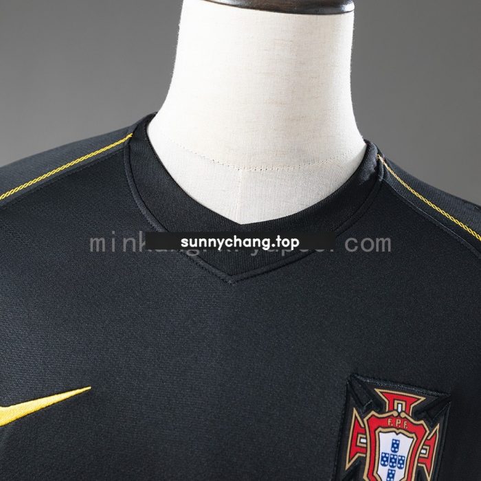Portugal 2006 Away Long-Sleeve Retro Jersey - 图片 9