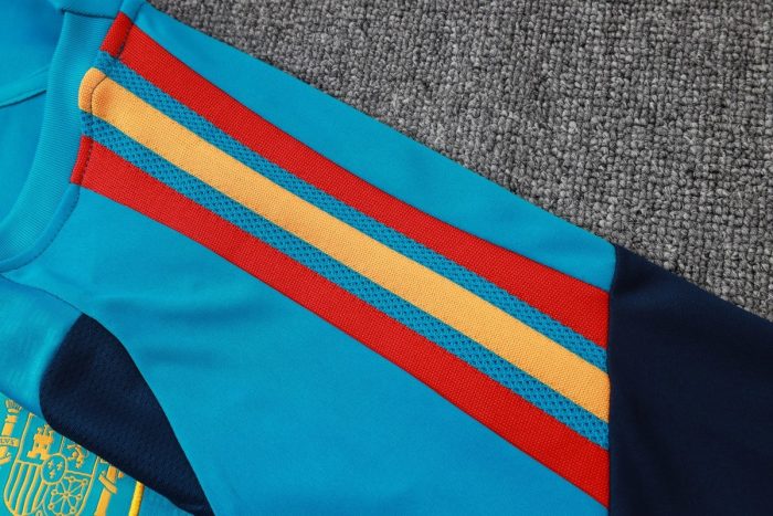 Spain Short Sleeve Lake Blue - 图片 5