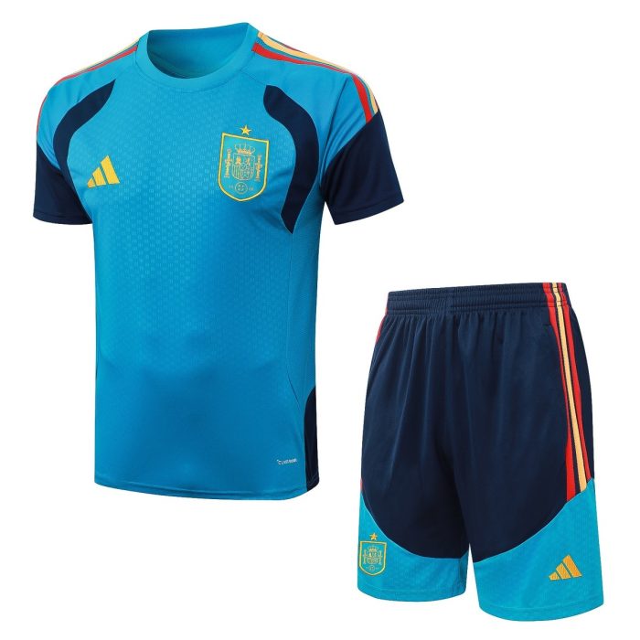 Spain Short Sleeve Lake Blue - 图片 8