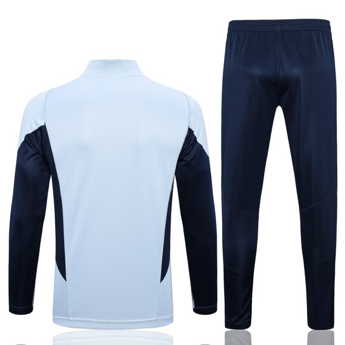Spain 22/23 Light Blue Half-Zip Jacket - 图片 7