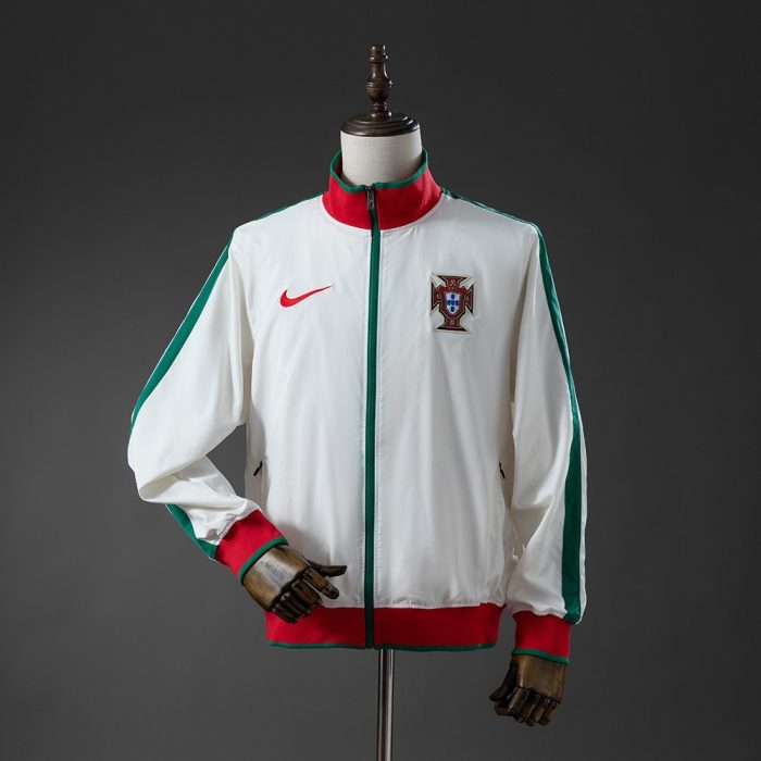 Portugal 10/11 N98 Windbreaker - White - 图片 2