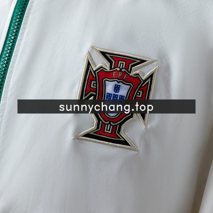 Portugal 10/11 N98 Windbreaker - White - 图片 8