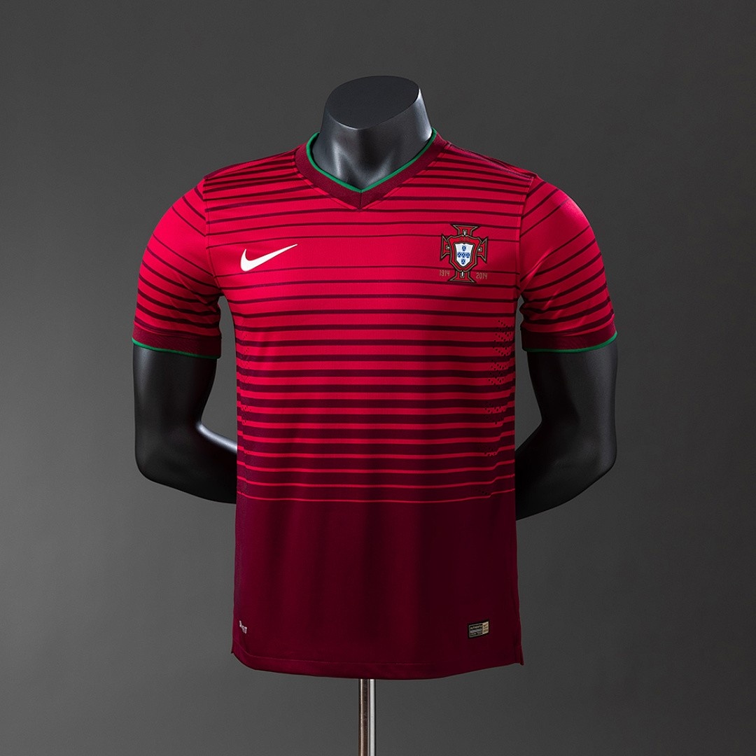 Portugal 2014 Player Version Home Jersey
