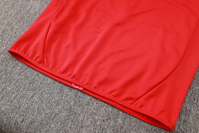 Spain 24-25 Red Long Zip Jacket - 图片 7