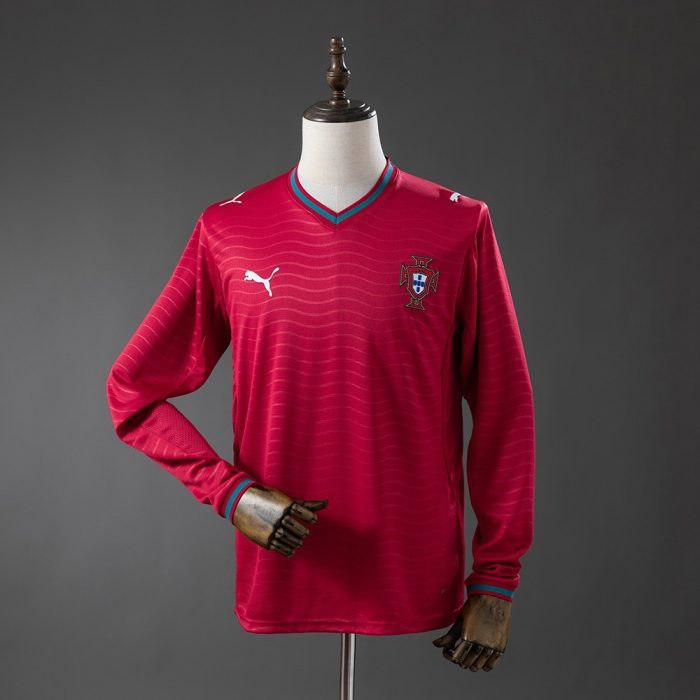 Portugal 2026 Home Long-sleeved Jersey - 图片 2