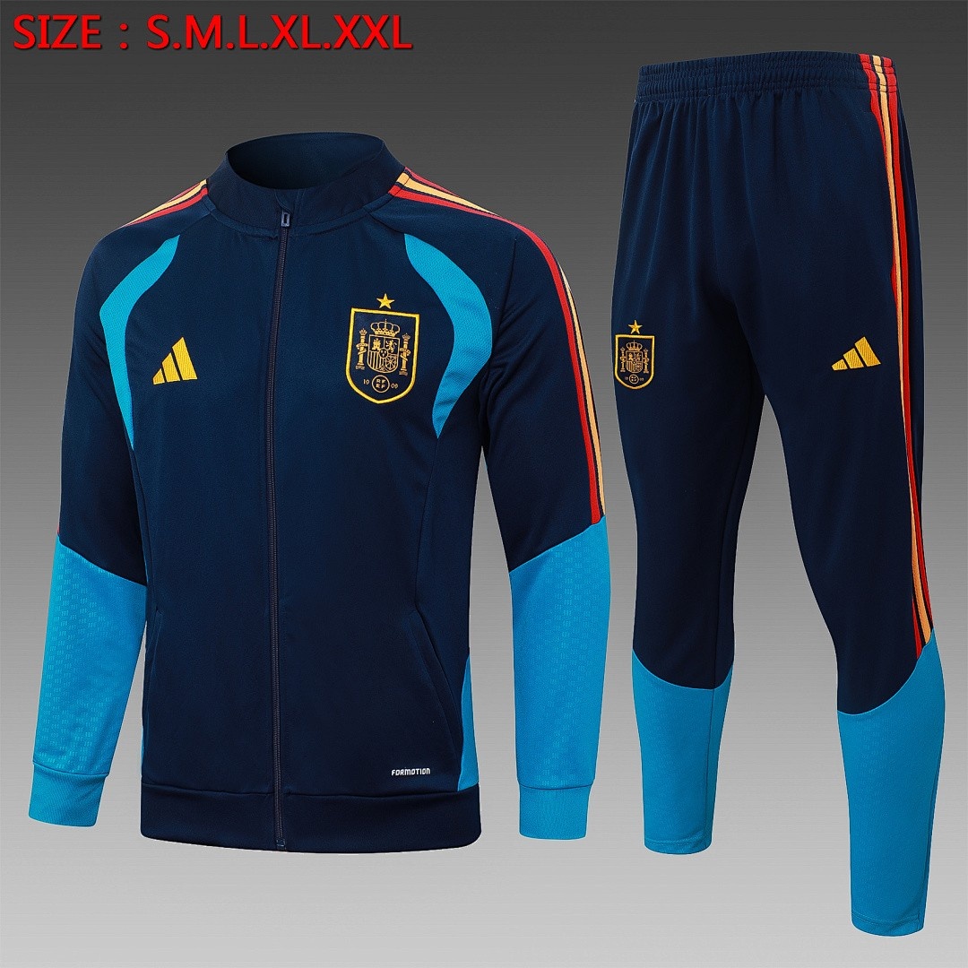 Spain Long Zipper Jacket