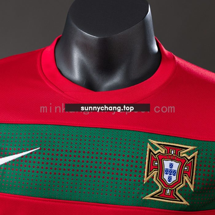 Portugal 2010 Player Version Home Jersey Long Sleeve - 图片 6