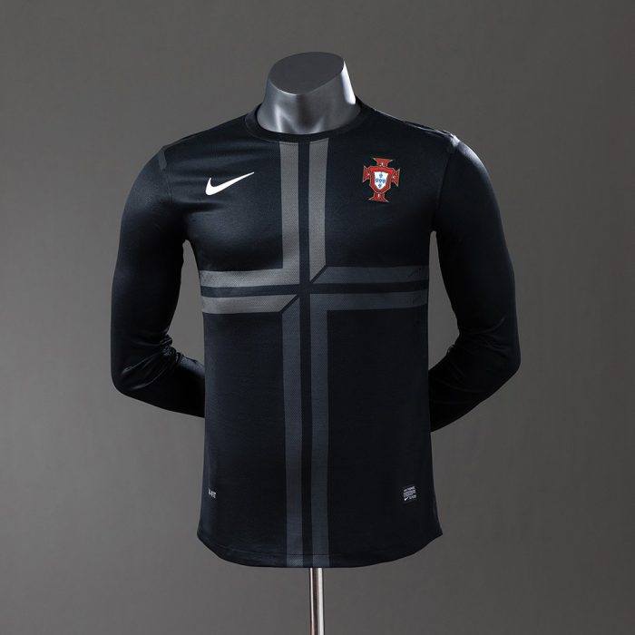 Portugal 2013 Away Long Sleeve Player Version Jersey - 图片 8
