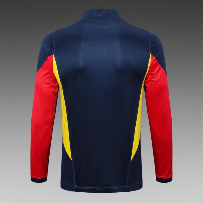 Spain 22/23 Half-Zip Jacket Blue - 图片 3
