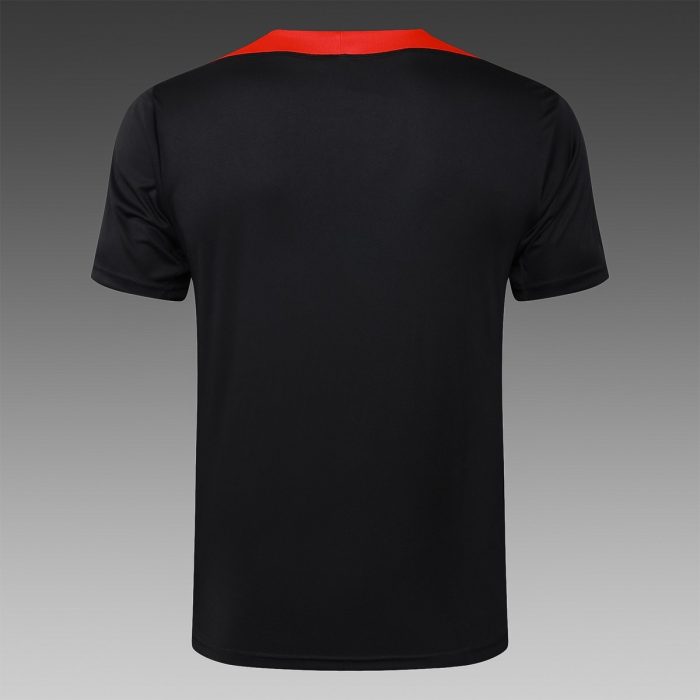 Portugal 24-25 Black Short Sleeve Training Shirt - 图片 3