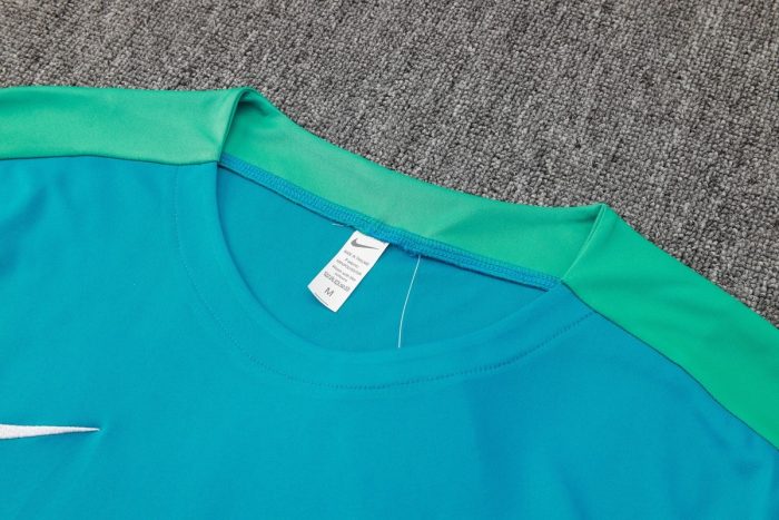 Portugal 24-25 Dark Green Short Sleeve Training Shirt - 图片 7