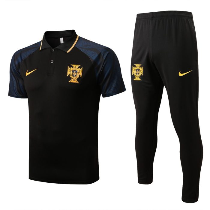 Portugal 22/23 Black Polo - 图片 8
