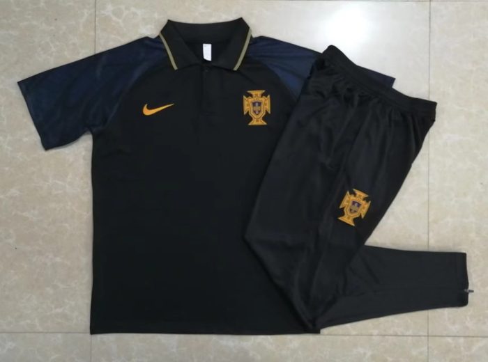 Portugal 22/23 Black Polo - 图片 9