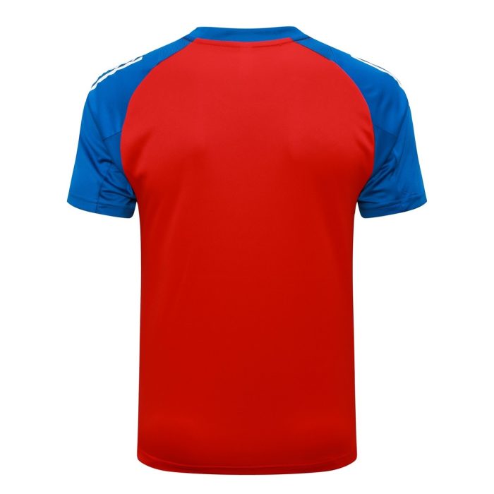 Spain 24-25 Red Short Sleeve Training Set with 5-Inch Shorts - 图片 8
