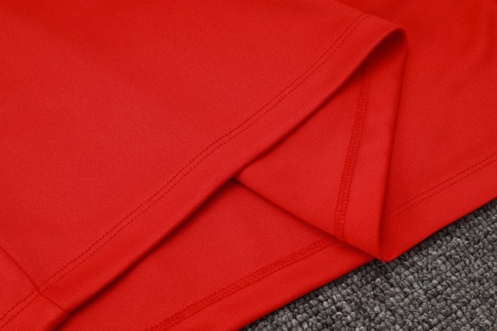 Portugal 24-25 Red Half-Zip Jacket - 图片 6