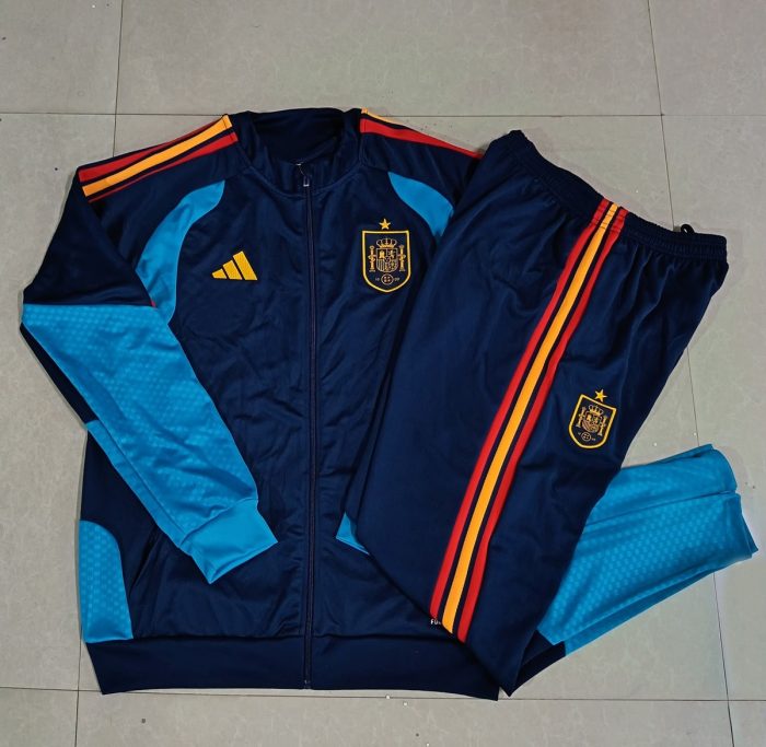 Spain Children's Long Sleeve Training Suit - 图片 2