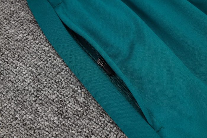 Portugal 24/25 Green Half-Zip Jacket - 图片 3