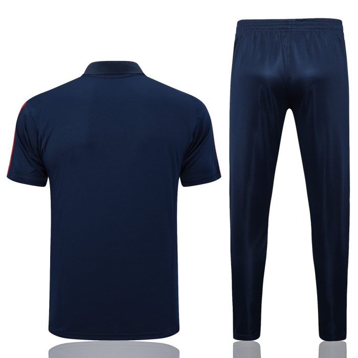 Spain 23/24 Polo Shirt Navy Blue - 图片 7