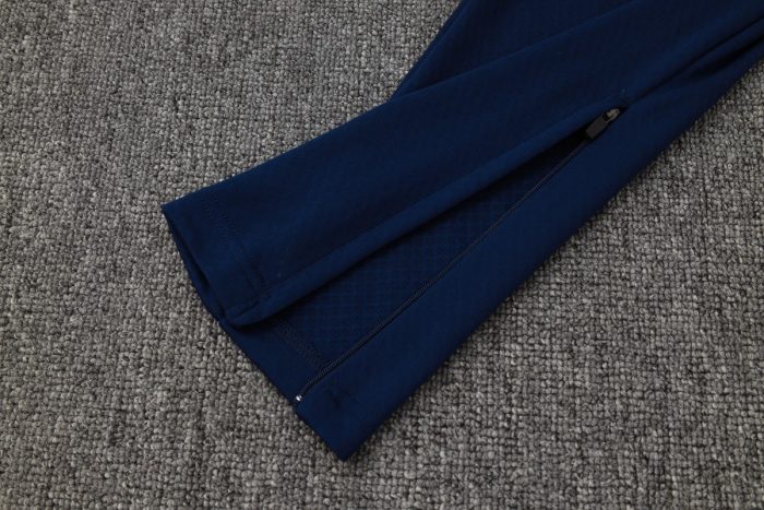 Portugal 24-25 Semi-Zip Jacket Blue - 图片 3